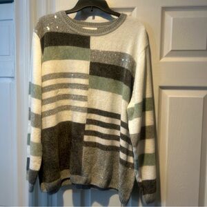 NWT Sz 3x Alfred Dunner Stockbridge sweater